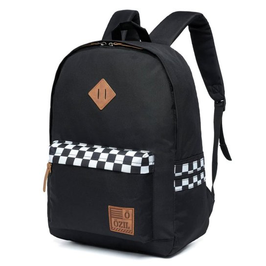 Kit Mochila Estojo Casual Resistente Escolar Impermeável Ozil 19 Litros