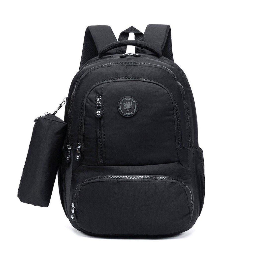 Kit Mochila Estojo Cavalera Casual Unissex Escolar 17 Litros