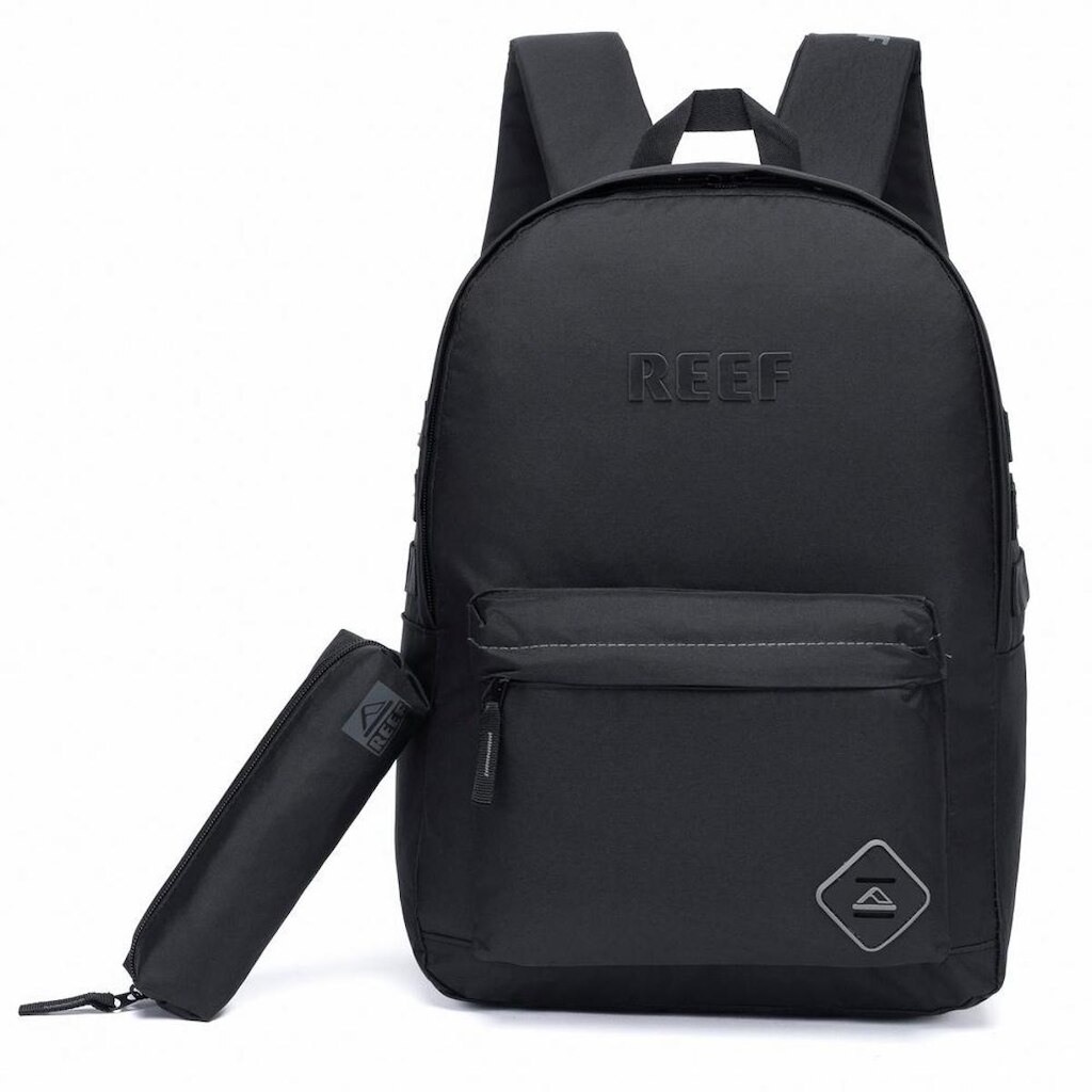 Kit Mochila Estojo Escolar Faculdade Reef Resistente