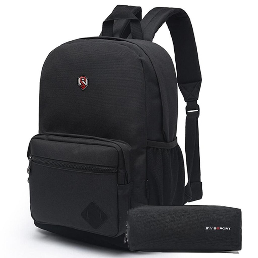 Kit Mochila Estojo Swissport Resistente Executiva