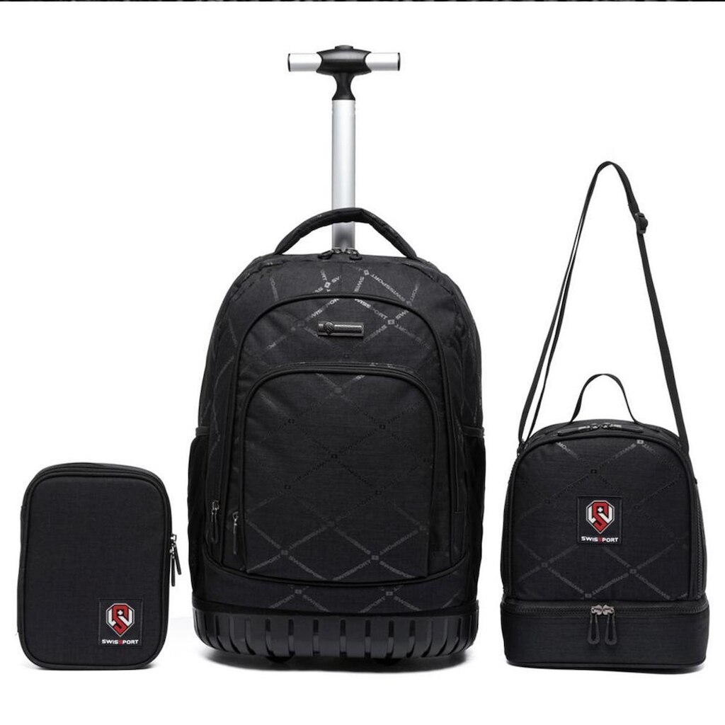 Kit Mochila Executiva Trabalho Swissport Resistente