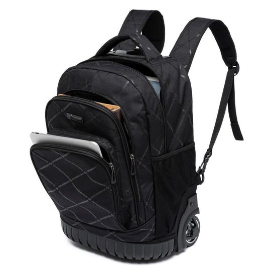 Kit Mochila Executiva Trabalho Swissport Resistente