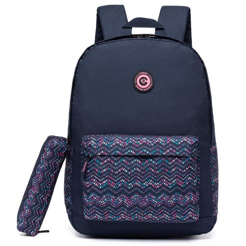Kit Mochila Juvenil Feminina Escolar