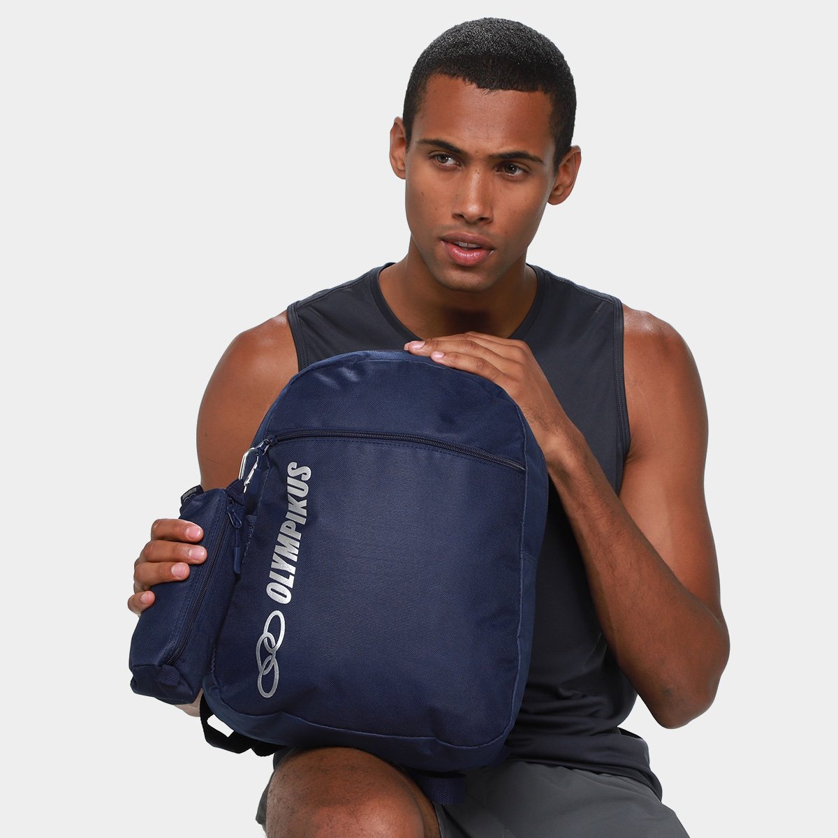 Kit Mochila Olympikus 16L + Estojo - 1