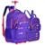 KIT MOCHILA REBECCA BONBON DE CARRINHO 19" COM LANCHEIRA E ESTOJO RB24538 - Roxo