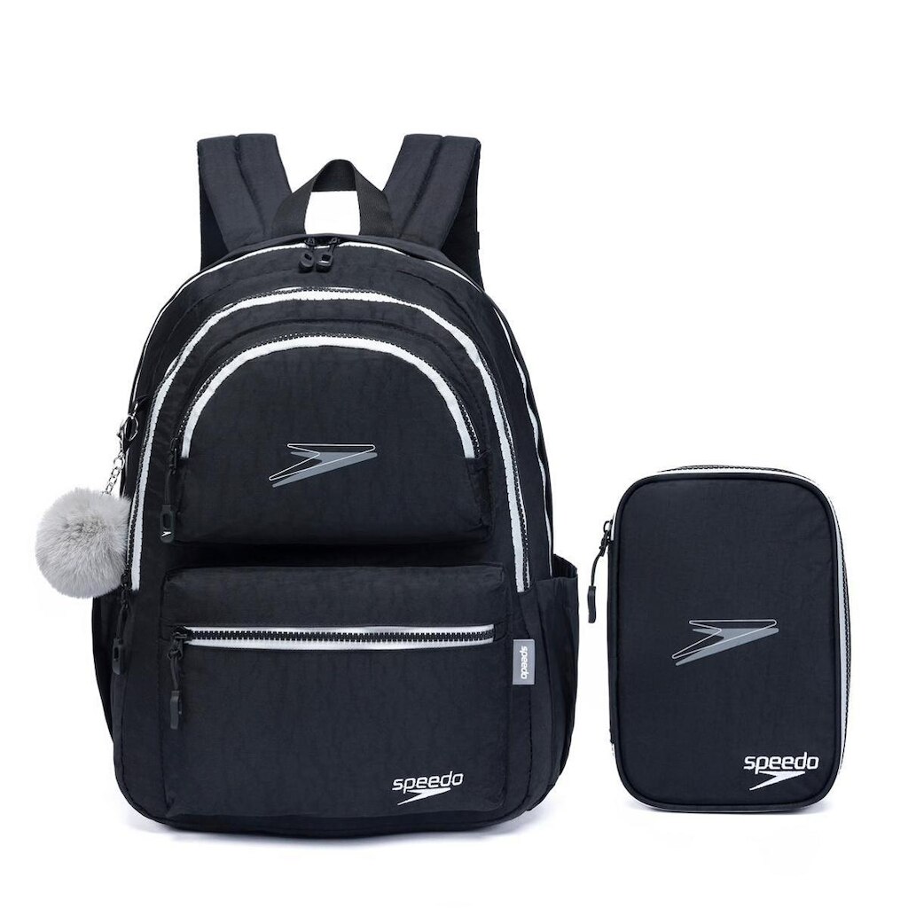 Kit Mochila Speedo Escolar Feminina Resistente 23 Litros