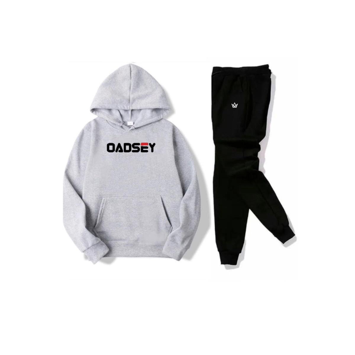 cdg play moletom com capuz grey