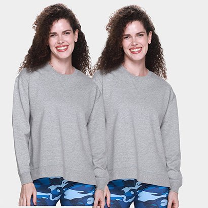 Kit Moletom Gonew Com 2 Peças Feminino - Feminino