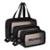 Kit Necessáires Cosméticos Viagem Feminina Maquiagem Praia - Preto