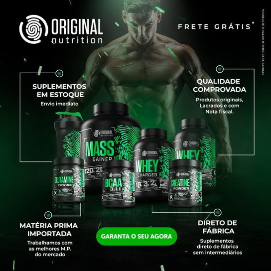 Kit On Whey Complex Blend + Bcaa + Gluta + Shaker