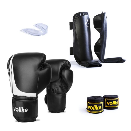 Kit Par Luva Evo + Caneleira+ Bandagem Bucal 3 M+ Protetor Bucal - Preto é ruim? Kit Par Luva Evo + Caneleira+ Bandagem Bucal 3 M+ Protetor Bucal - Preto é boa?