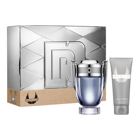 Kit Perfume Paco Rabanne Invictus Eau de Toilette Masculino 100ml + Gel de Banho 100ml - Incolor é ruim? Kit Perfume Paco Rabanne Invictus Eau de Toilette Masculino 100ml + Gel de Banho 100ml - Incolor é boa?