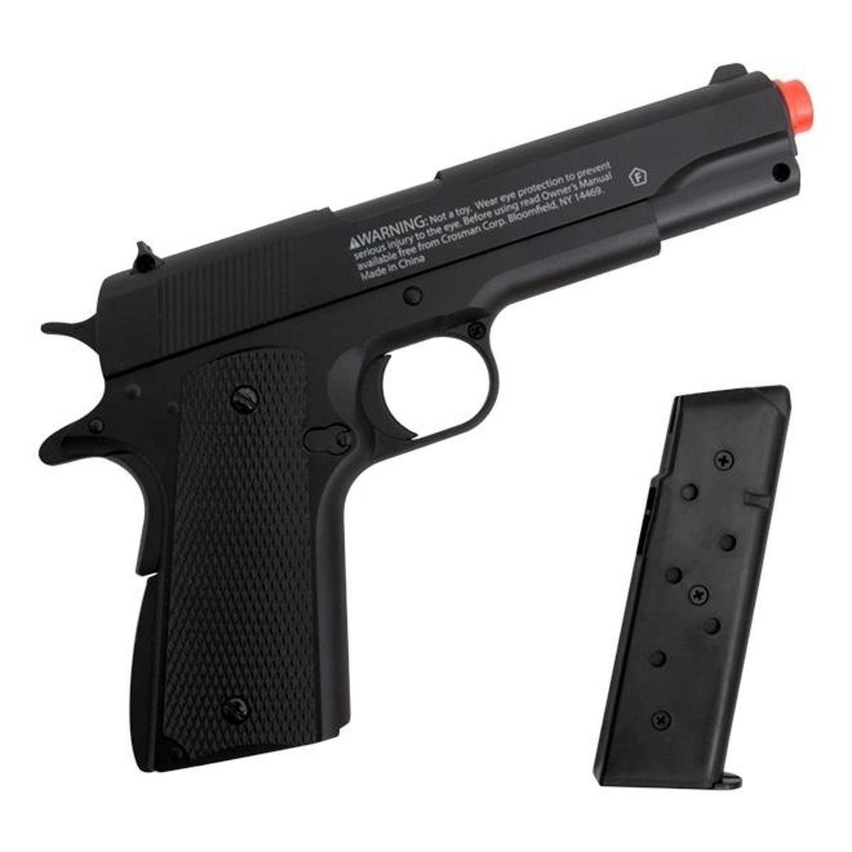 Kit Pistola Airsoft Spring GFM311 Colt 1911 Full Metal 6mm Crosman