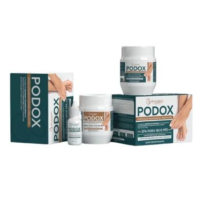 Kit Podox Podologia Profissional Para Os Pés - Bio Instinto - Preto ...