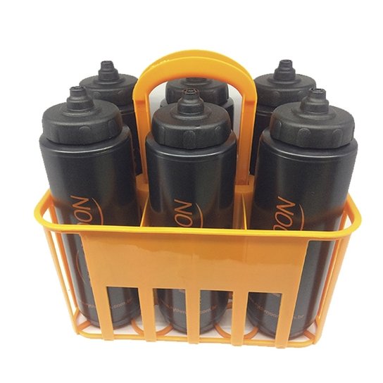 Kit Porta Squeeze Com 6 Squeeze C/ Logo Pr - Laranja Menor preço em Kit Porta Squeeze Com 6 Squeeze C/ Logo Pr - Laranja