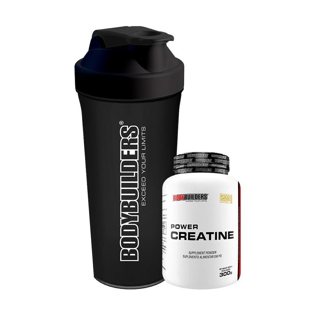 Kit - POWER Creatina 300g + Coqueteleira - Bodybuilders