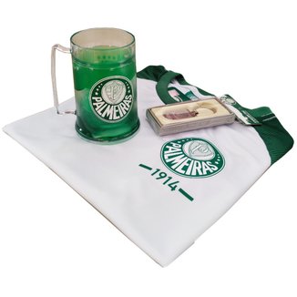 Kit Presente Palmeiras - Camisa / Caneca / Chaveiro Oficial