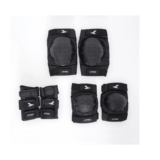 Kit Proteção Completo 6 Peças Skate Bike - Preto é ruim? Kit Proteção Completo 6 Peças Skate Bike - Preto é boa?