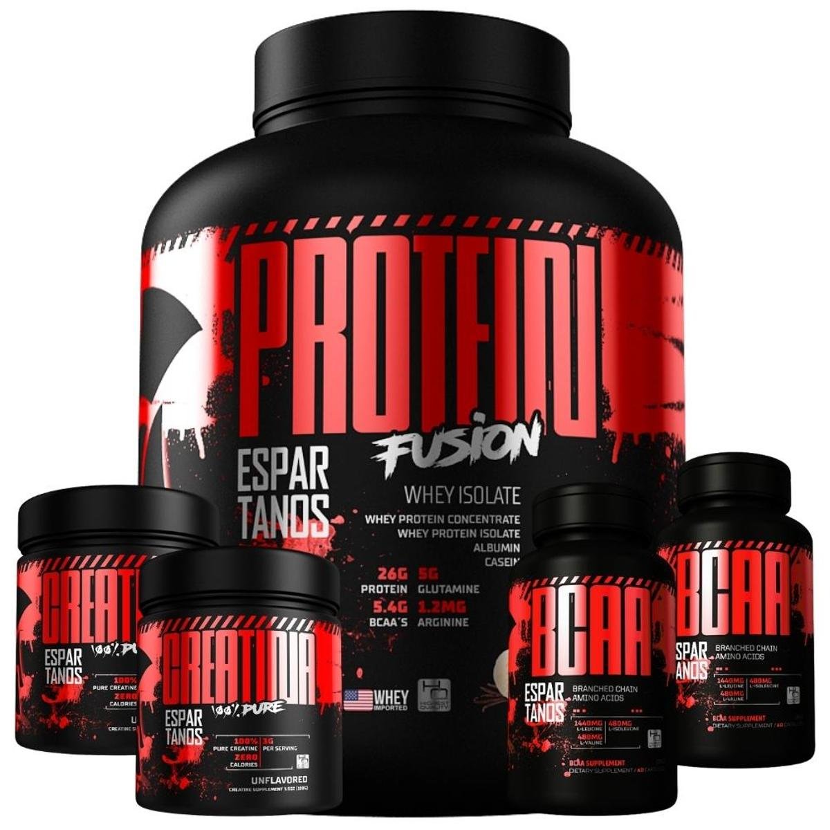 Kit Protein Fusion Whey Isolate 1,8kg + 2x Creatina + 2x Bcaa é ruim? Kit Protein Fusion Whey Isolate 1,8kg + 2x Creatina + 2x Bcaa é boa?