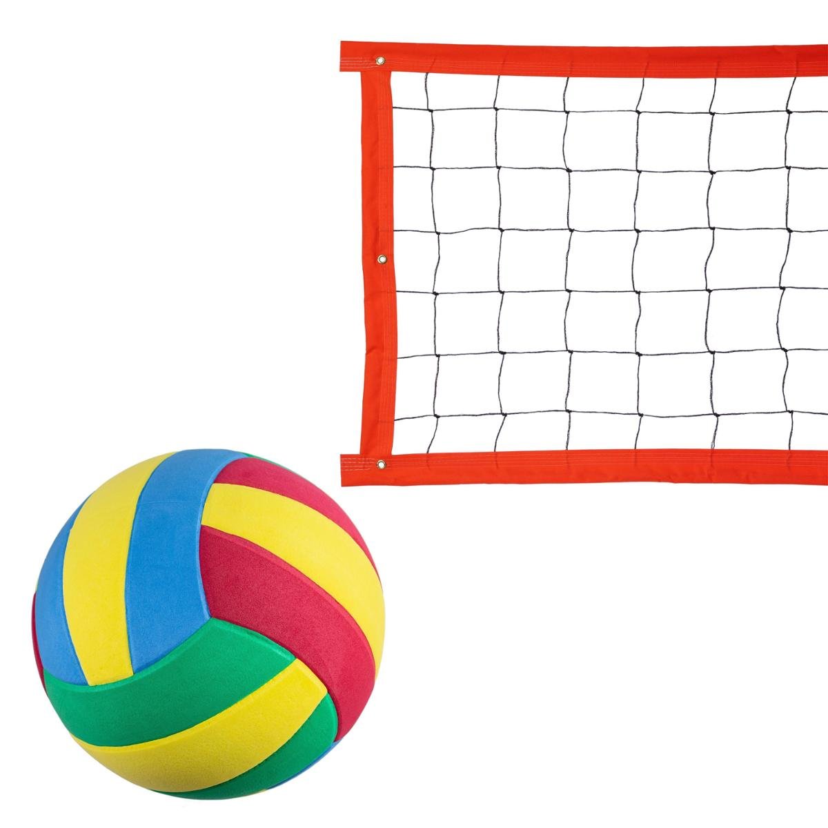 Kit Rede Vôlei Evo Sports Especial 7m + Bola