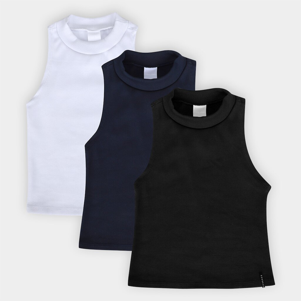 Kit Regata Nicoboco Rubi Feminina - 3 Peças