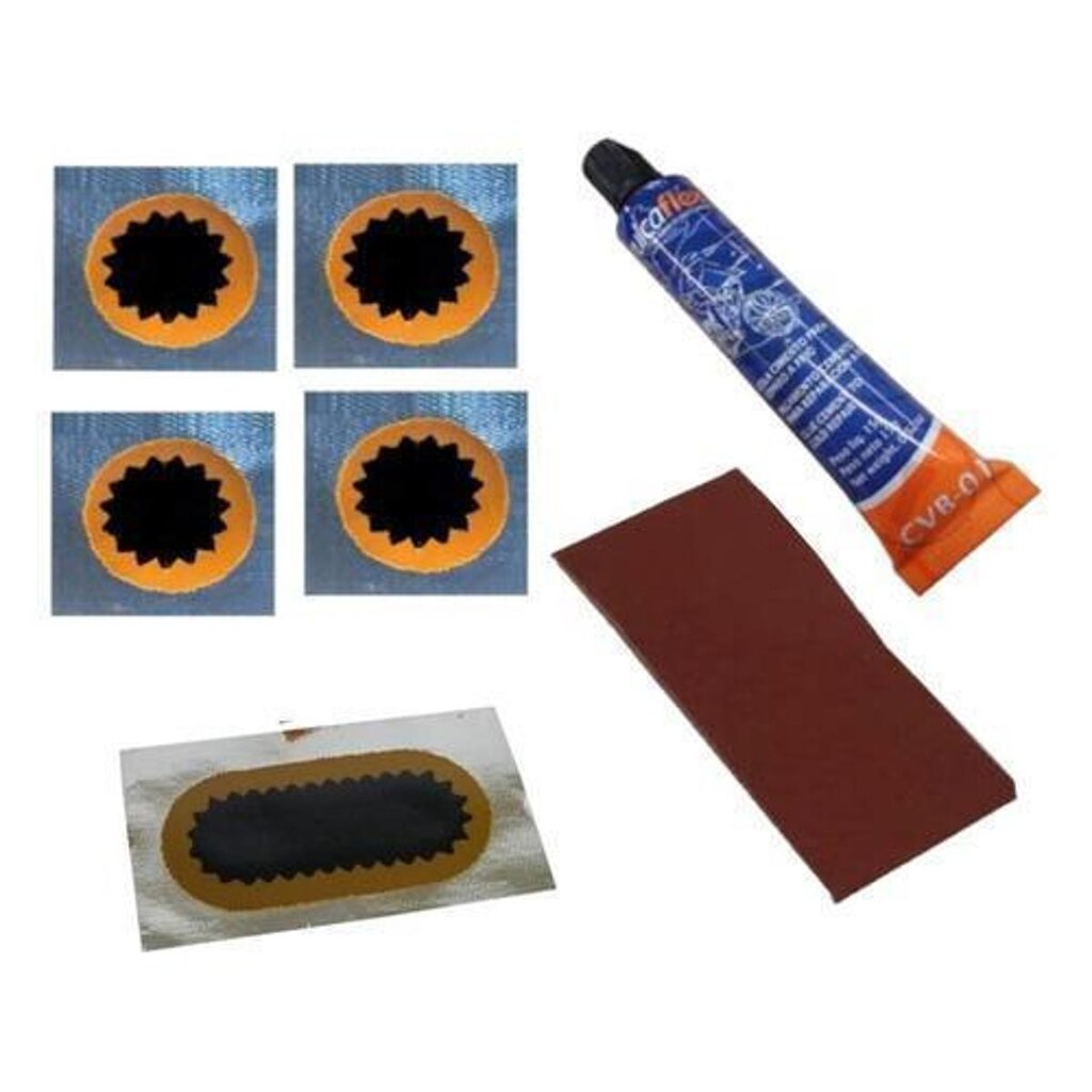 Kit Reparo Vulcaflex Remendo A Frio E Cola