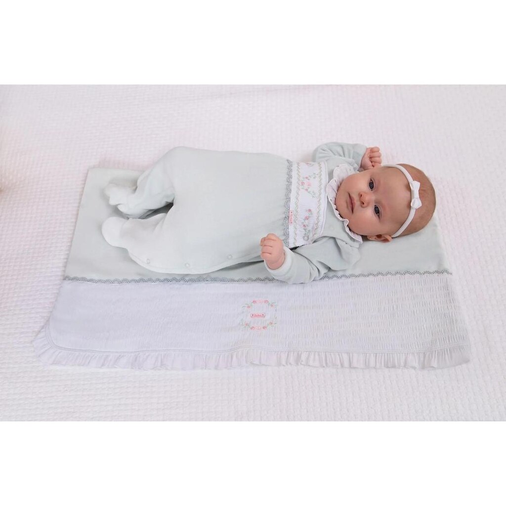 Kit Saída Maternidade Plush Luxo Bebê Menina Paraiso 19242