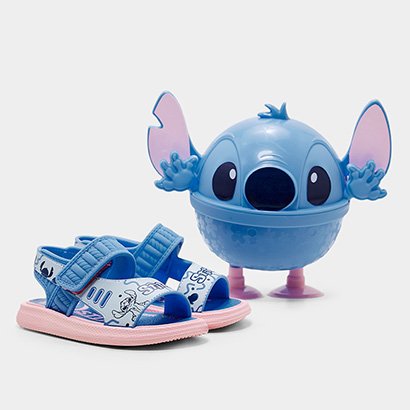 Kit Sandália Infantil Grendene + Lancheira Infantil Disney Menina - Feminino