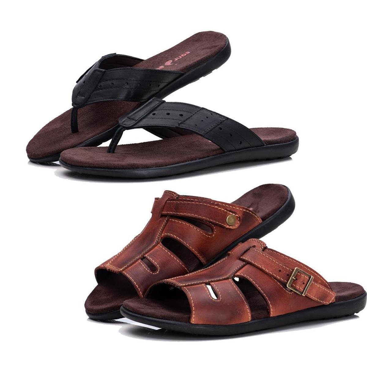 Sandalias Masculinas Ortopedicas - Compre Online | Netshoes