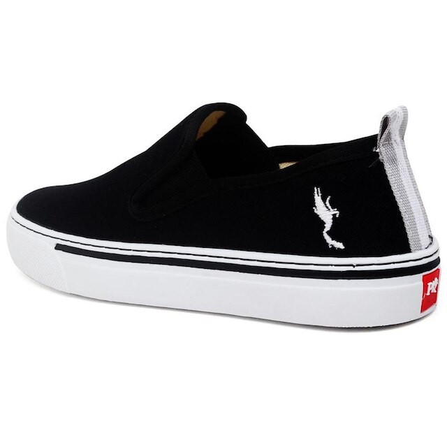 Kit Sapatênis Feminino Sem Cadarço Slip On Polo Blu Leve Calce Fácil
