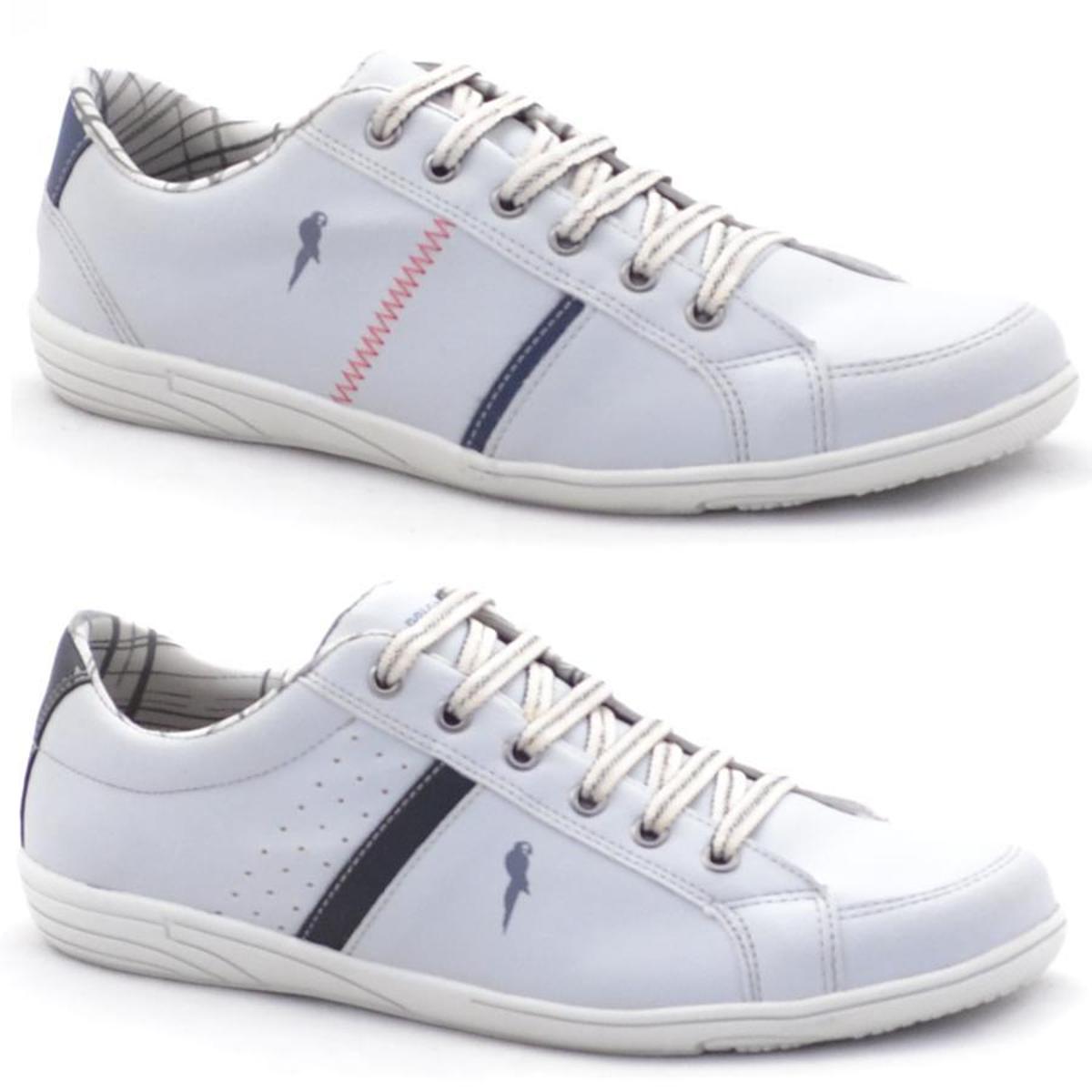 sapatênis polo blu casual masculino