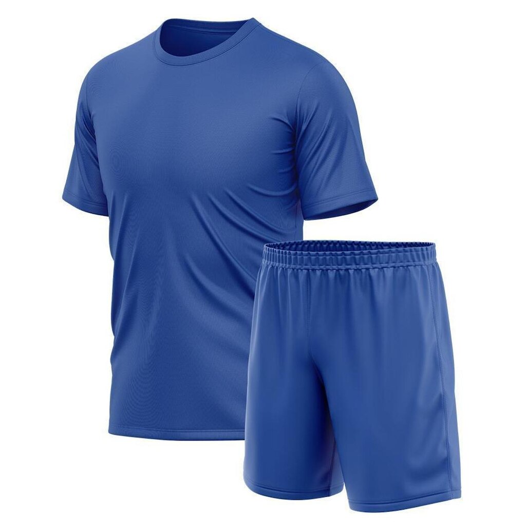 Kit Short + Camiseta Masculina Esporte Treino