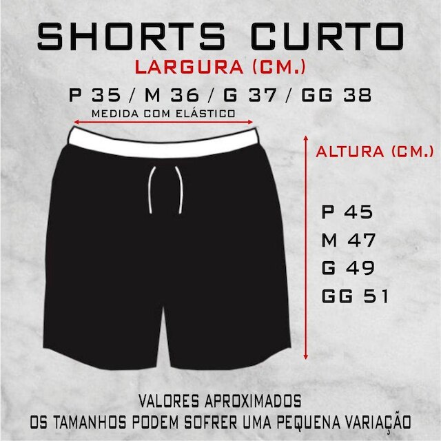 Kit Shorts Tactel Ox Silver 3 Peças Masculino