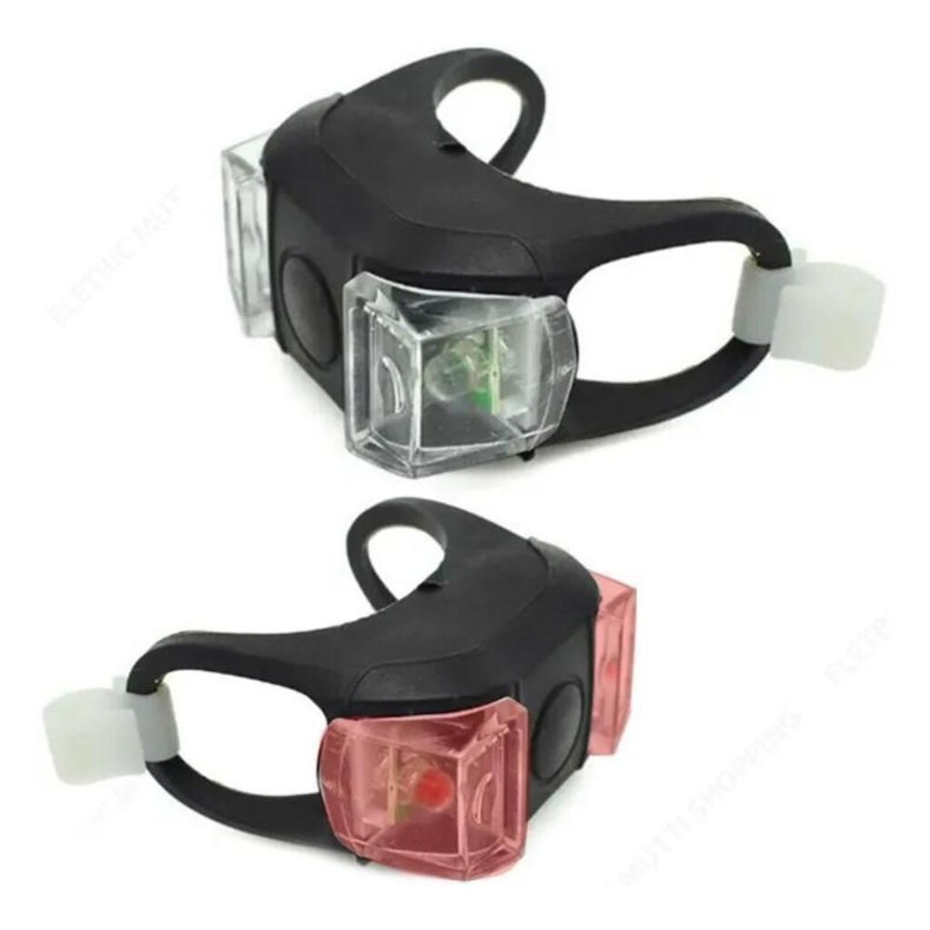 Kit Sinalizador Silicone 3 funções Bi-Led com bateria