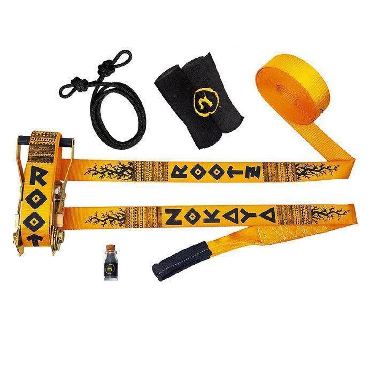 Kit Slackline Completo 10m Profissional - Nokaya Slackline Menor preço em Kit Slackline Completo 10m Profissional - Nokaya Slackline