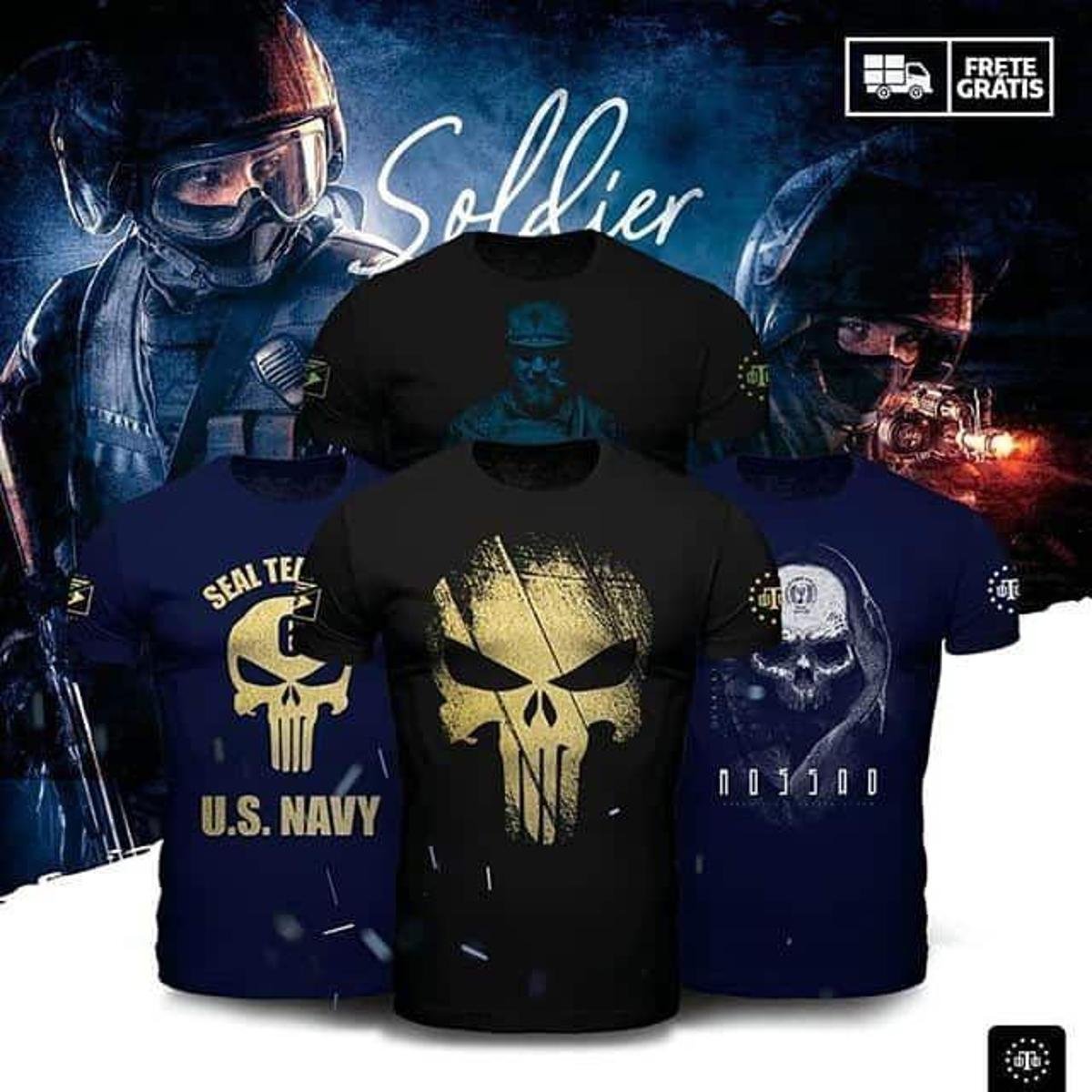camisetas militares