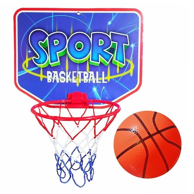 Kit Tabela de Basquete Mini Cesta Infantil Bola Aro Rede - Azul é ruim? Kit Tabela de Basquete Mini Cesta Infantil Bola Aro Rede - Azul é boa?