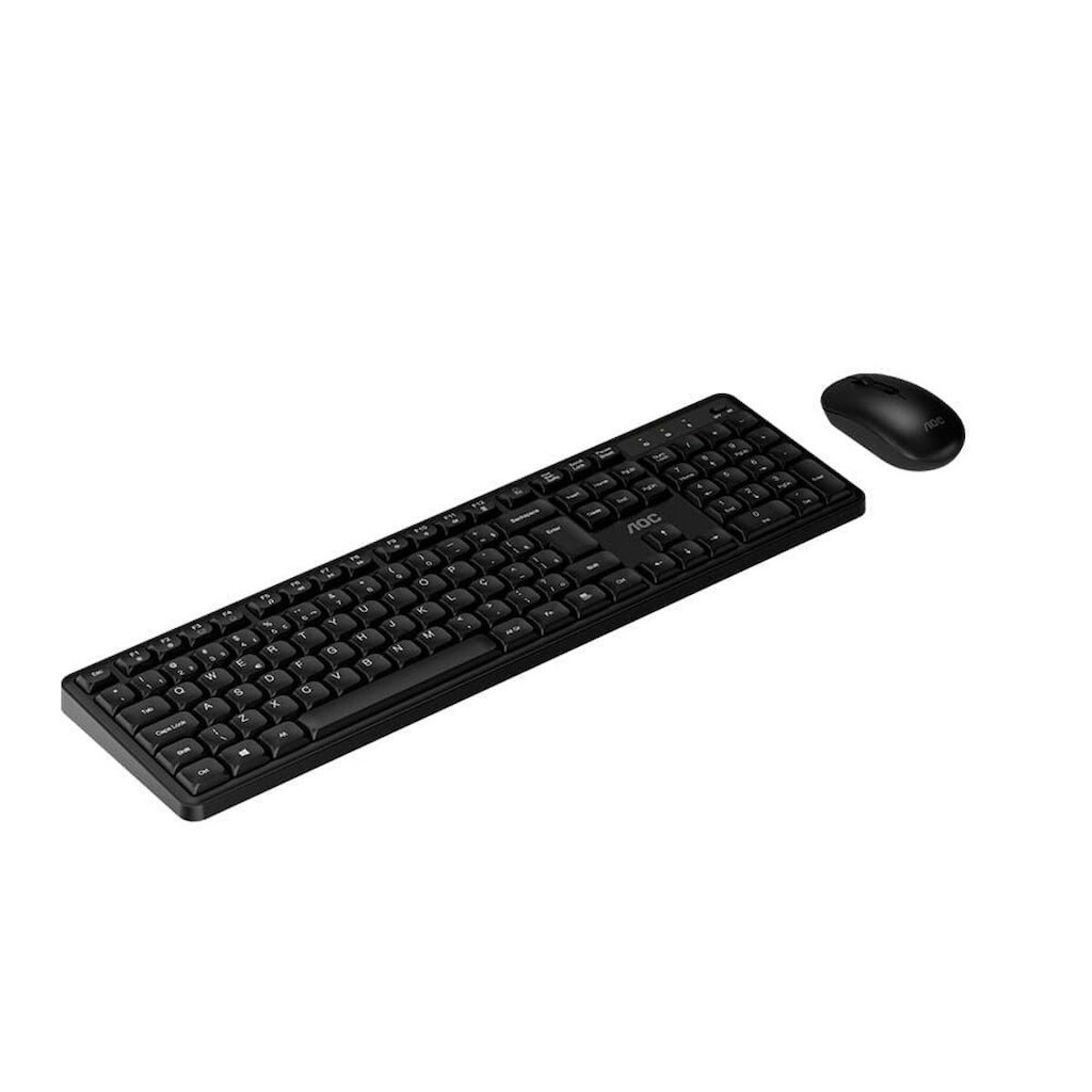 Kit Teclado e Mouse AOC KM460, USB, 1200 DPI, 104 Teclas, Resistente a Derramamento