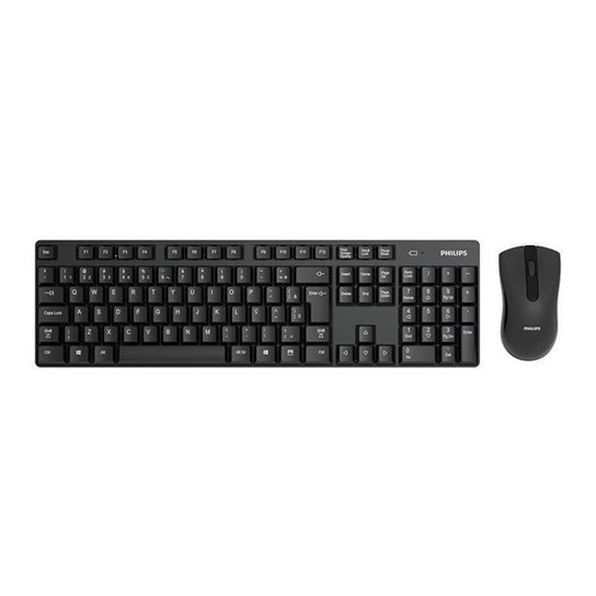 Kit Teclado e Mouse Philips C501, Wireless, ABNT2, 1000DPI, Preto, SPT6501B - Preto é ruim? Kit Teclado e Mouse Philips C501, Wireless, ABNT2, 1000DPI, Preto, SPT6501B - Preto é boa?