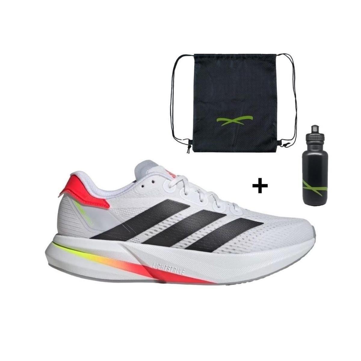 Kit Tênis Adidas Duramo Speed 2 Masculino + Mochila e Garrafinha