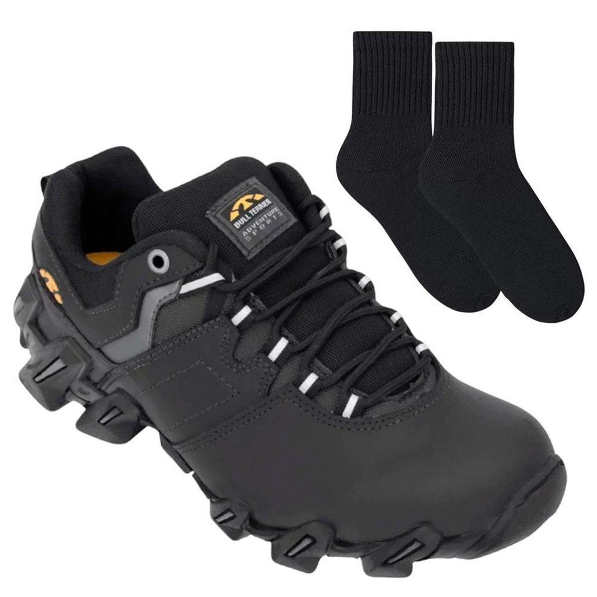 Kit Tênis Bull Terrier Axis Low II Masculino + Pa