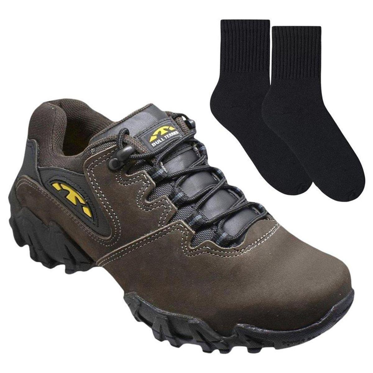 Kit Tênis Bull Terrier Bruce Low Masculino + Par Menor preço em Kit Tênis Bull Terrier Bruce Low Masculino + Par