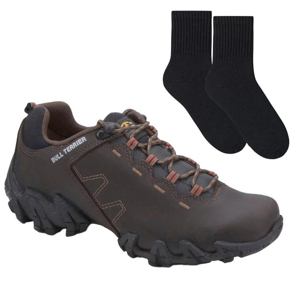 Kit Tênis Bull Terrier Ranger Low Masculino + Par