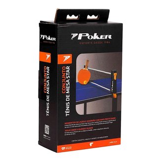 Kit Tênis de Mesa com 2 raquetes 3 bolas e suporte com Rede Retrátil Ref 09146