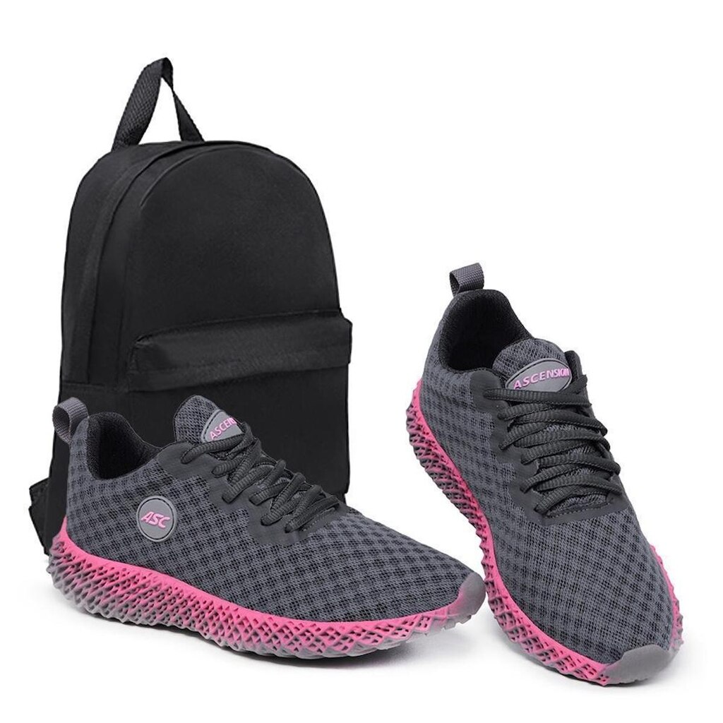 Kit Tênis Feminino + Mochila: Conforto, Estilo e Praticidade para o Seu Dia a Dia