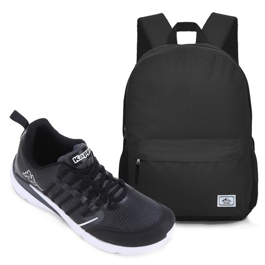 Kit Tênis Kappa Rex Masculino + Mochila Switz Básica - Preto é ruim? Kit Tênis Kappa Rex Masculino + Mochila Switz Básica - Preto é boa?