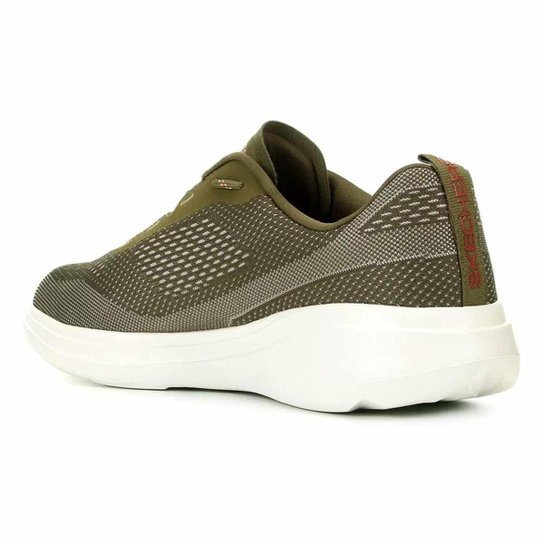 Kit Tênis Skechers Go Run Fast Masculino + 3 Pare - Verde Menor preço em Kit Tênis Skechers Go Run Fast Masculino + 3 Pare - Verde