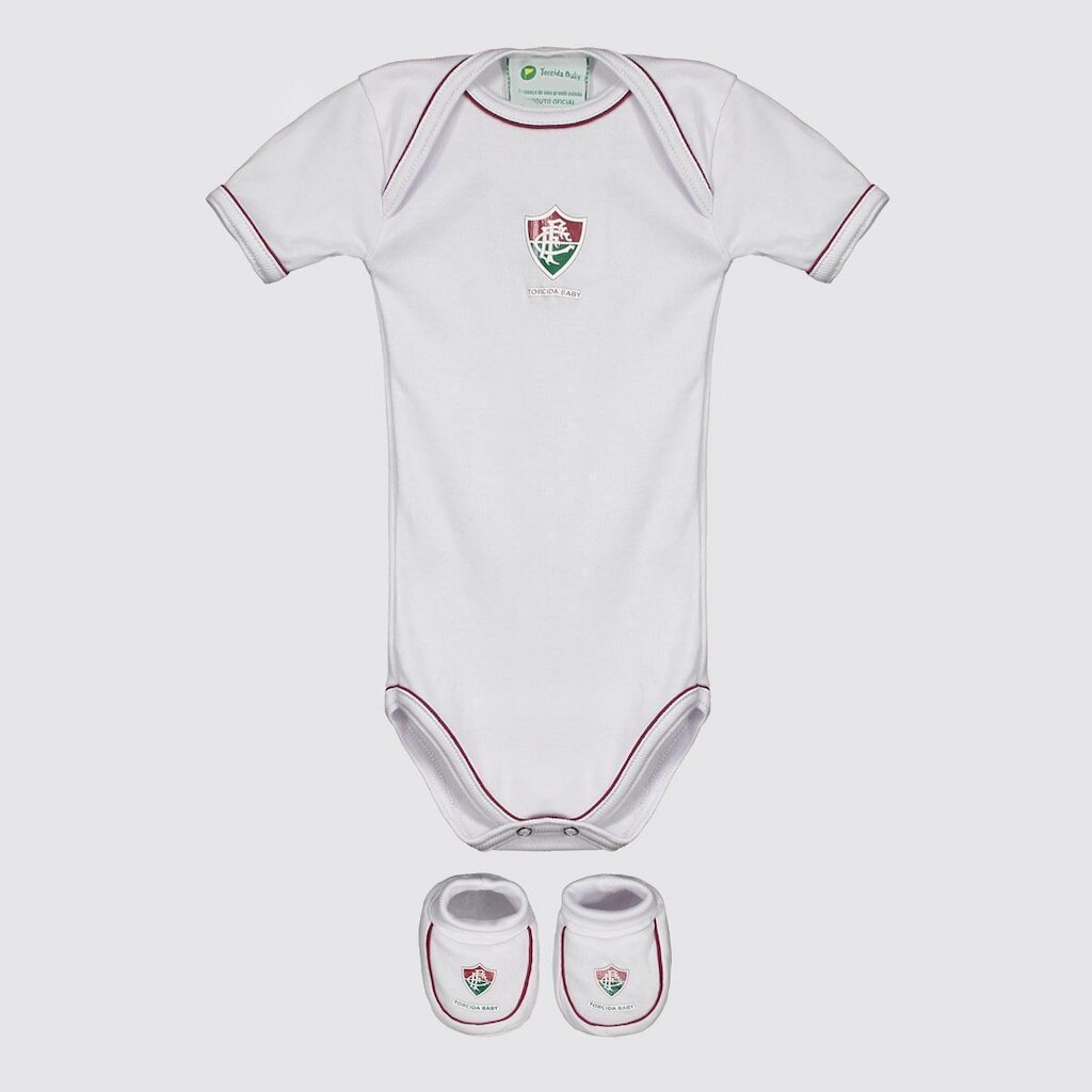 Kit Torcida Baby Infantil 2 Peças Fluminense