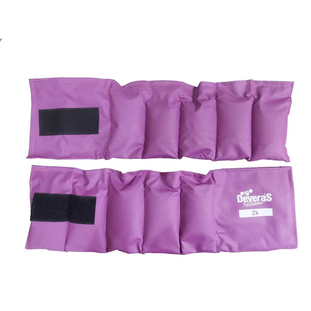 Kit Tornozeleiras Peso 2 kg + Colchonete ginastica + Elastico extensor para exercicios