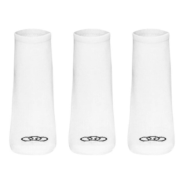 Kit Tripack Meia Olympikus Cano Curto Masculina